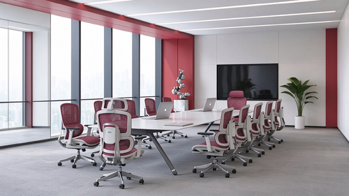 Ergonomic Office chair-Customer Installation Rendering