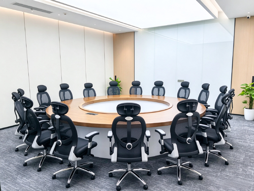 Customer's new office after use our office chair