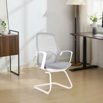 Good price Low Back Ergonomic Mesh Office Chair Fixed Base for Visitor Staff Meeting online