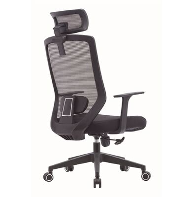 Buon prezzo Sedia da ufficio ergonomica girevole in rete con poggiatesta regolabile e supporto lombare in linea