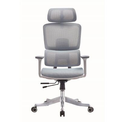 Harga yang bagus Kursi Kantor Ergonomis Sandaran Tangan 3D CEO Tinggi Belakang Dapat Disesuaikan Dengan Dudukan Geser on line