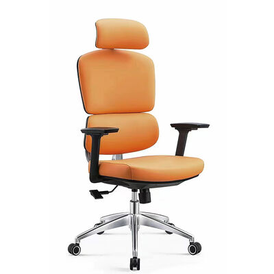 Buon prezzo Sedia da ufficio ergonomica in alluminio con schienale alto, in rete completa, Executive in linea
