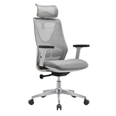 Bon prix Chaise de bureau ergonomique exécutive en maille à dossier haut, réglable en hauteur en ligne