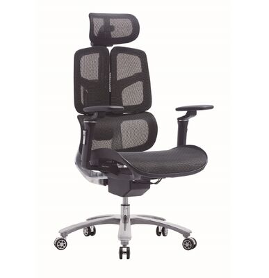 Buen precio Silla de oficina ergonómica moderna de malla completa con reposabrazos 6D y soporte lumbar 2D en línea