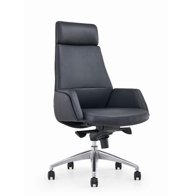 Good price Modern Boss Aluminium Base PU Office Chair For Tall Big Person online