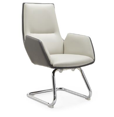 Buon prezzo Sedia da ufficio in pelle PU per visitatori, per sala riunioni, OEM in linea