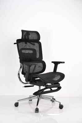 Goede prijs Moderne ergonomische bureaustoel comfortabel draaibaar mesh design premium lift middenrug stof thuiswerk groothandel online