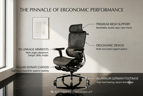 Ergonomic office chair for tall people