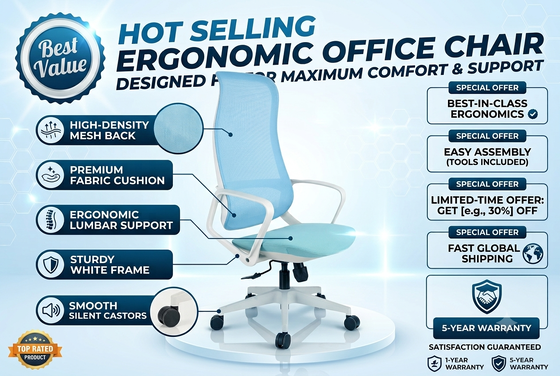 Affordable ergonomic office chair