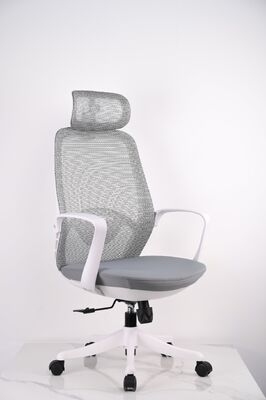 Bon prix Chaise de bureau ergonomique réglable en hauteur avec support de tête multi-angle et bobines en nylon PU en ligne