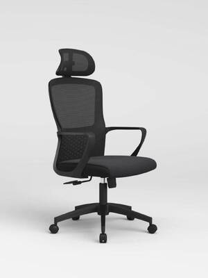 High Back Staff Desk Chair 360 Degree Swivel Ergonomic Mesh Office Support